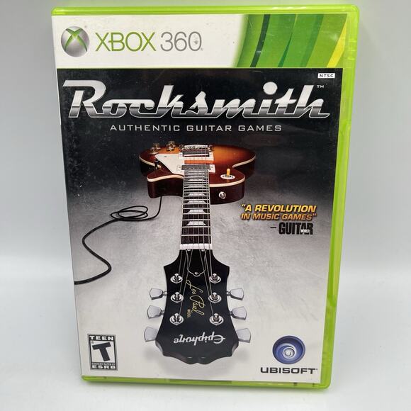 Rocksmith Xbox 360 Tested & Working CIB - Picture 1 of 8